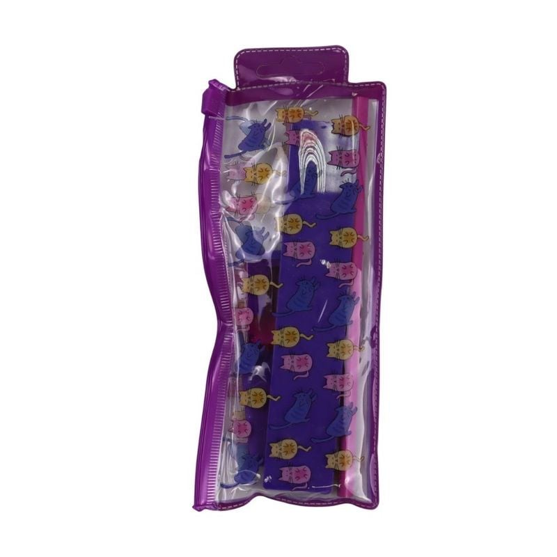 Stationery set, 7 items, presented in assortment