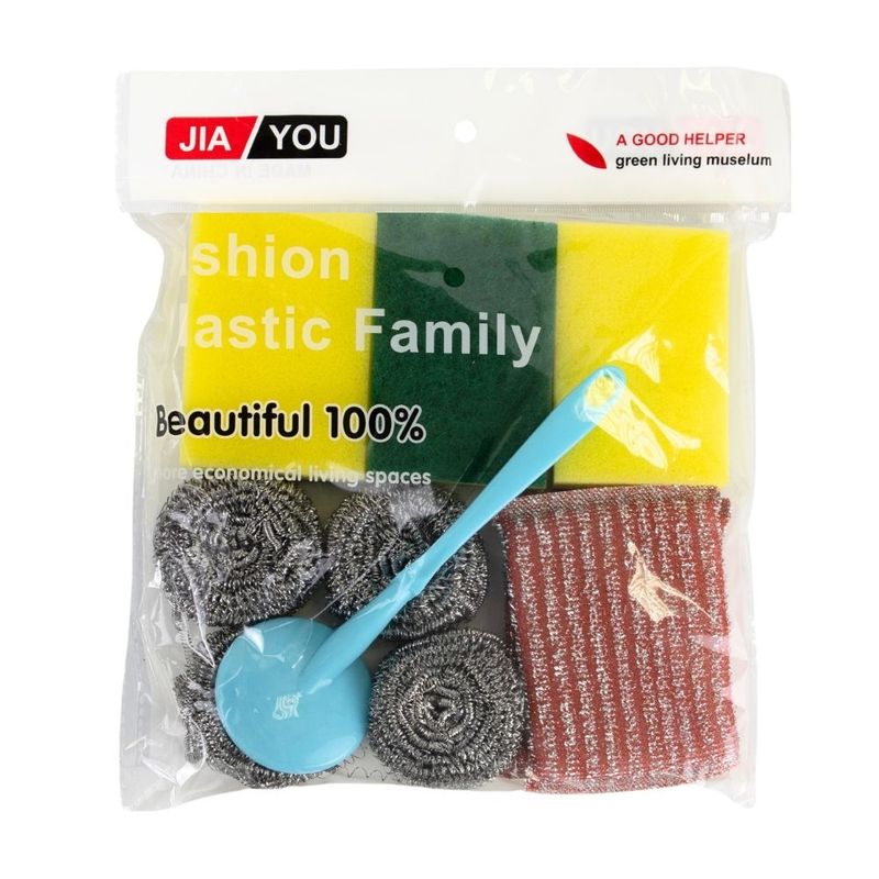 Set of kitchen sponges, 9 pcs