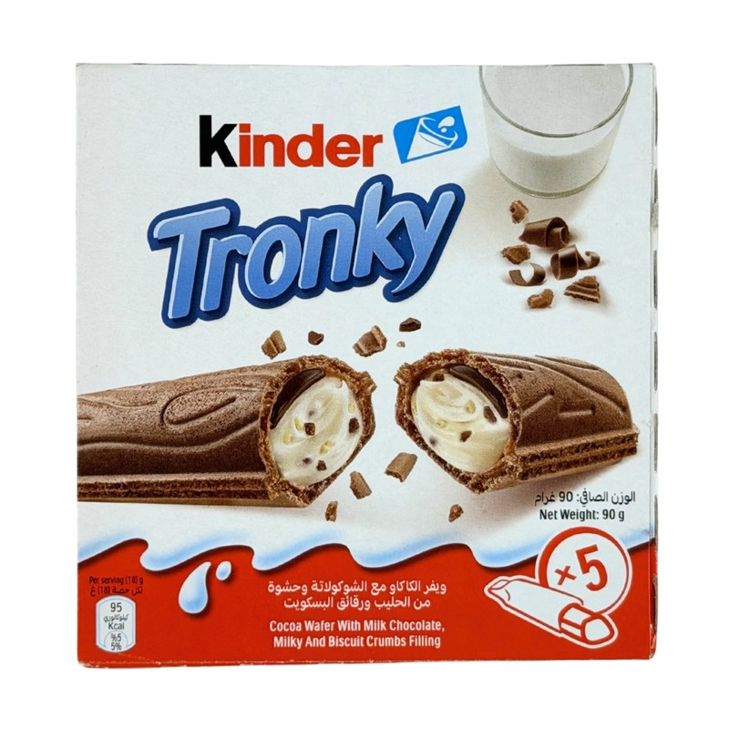 Waffles "Tronky", Kinder, 90 g