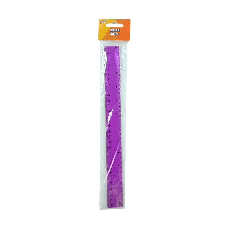Ruler, Hupper Dupper, 30 cm, assorted