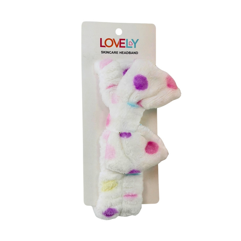 Skincare headband, assorted
