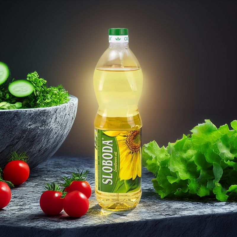 Sunflower oil, Sloboda, 1L