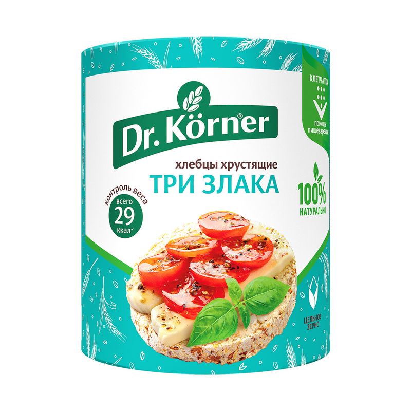 \"Dr. Corner\" Crispbread \"Cereal cocktail\", 90 g