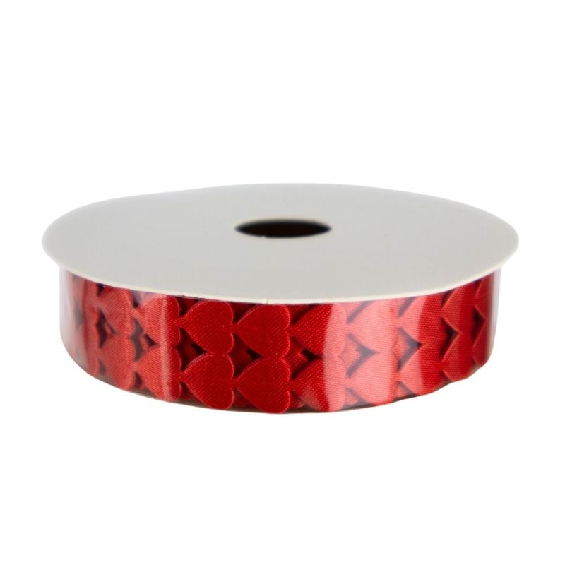 Ribbon \"Hearts\", 1.5 cm x 2.7 m