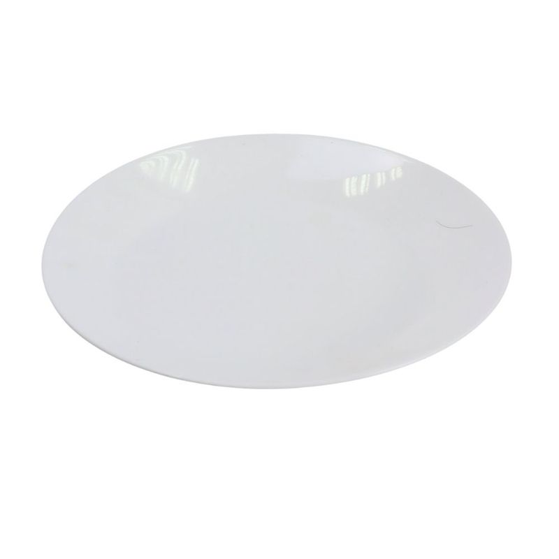 Opal glass plate 24 cm