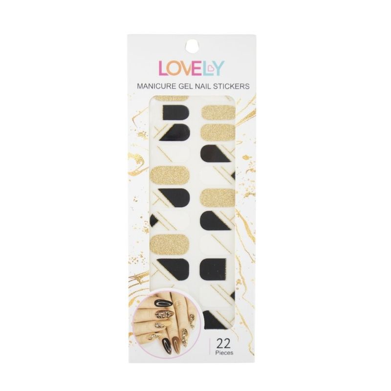 Manicure gel nail stickers  Lovely-variant 5