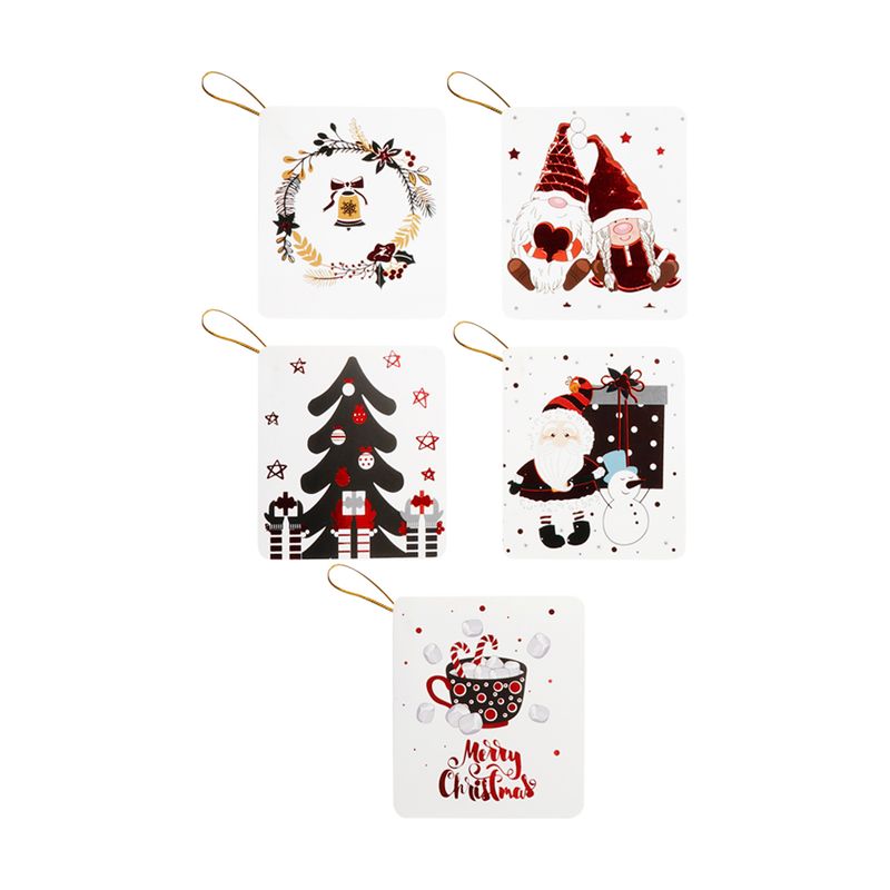 Christmas cards, Snow Fantasy, 5 pcs, assorted