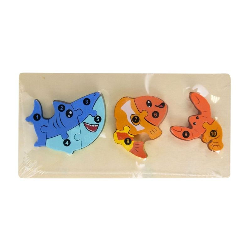 WOODEN PUZZLE ANIMALS