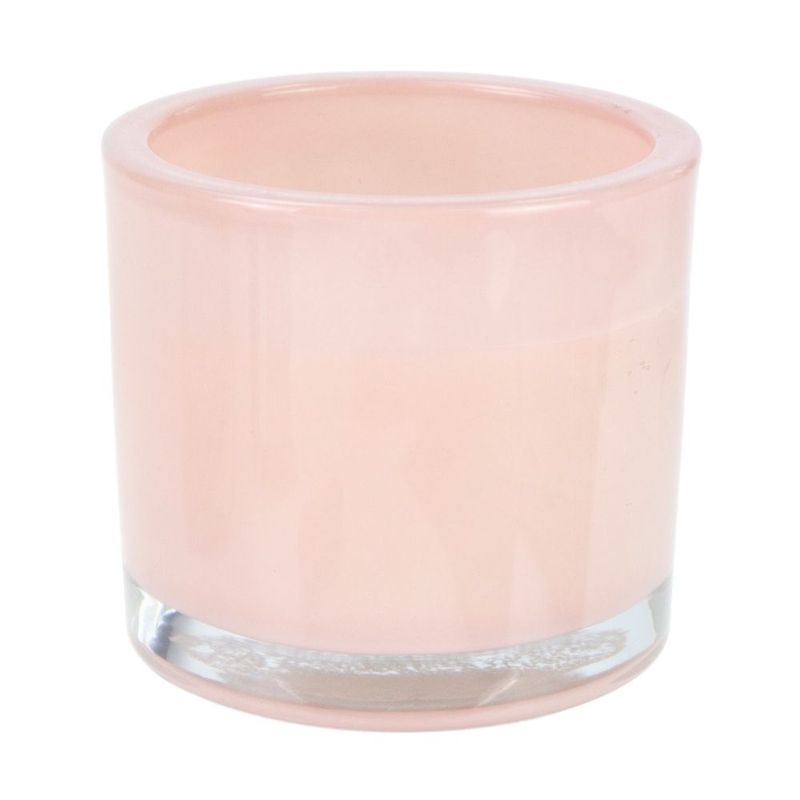 Scented candle in glass