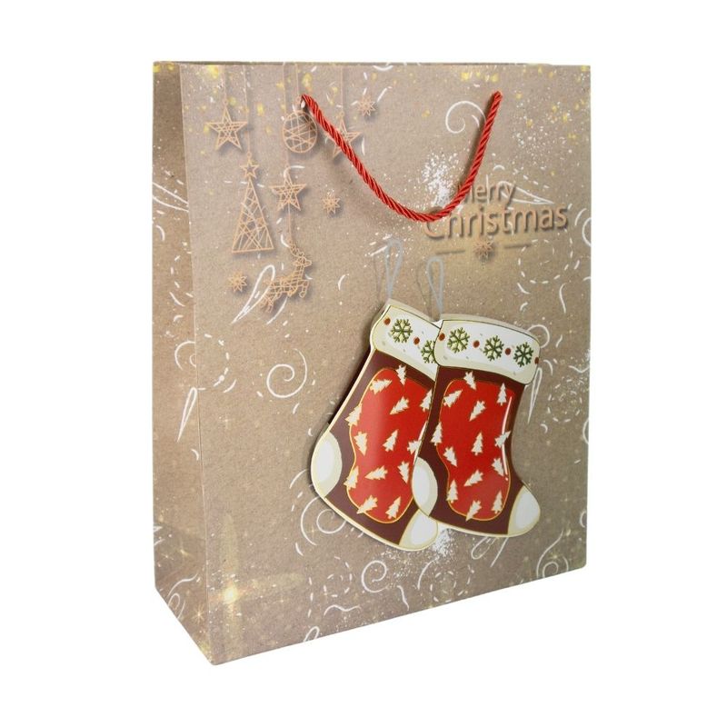 Gift bag, Snow Fantasy, 32×26×10 cm, assorted