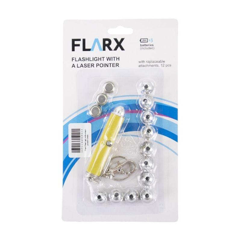 Flashlight with a laser pointer, Flarx