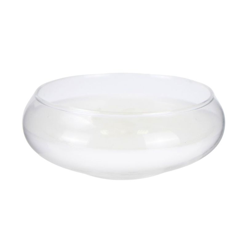 Scented candle in glass