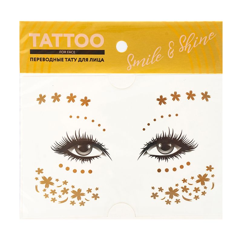 FLASH FACE TATOOS