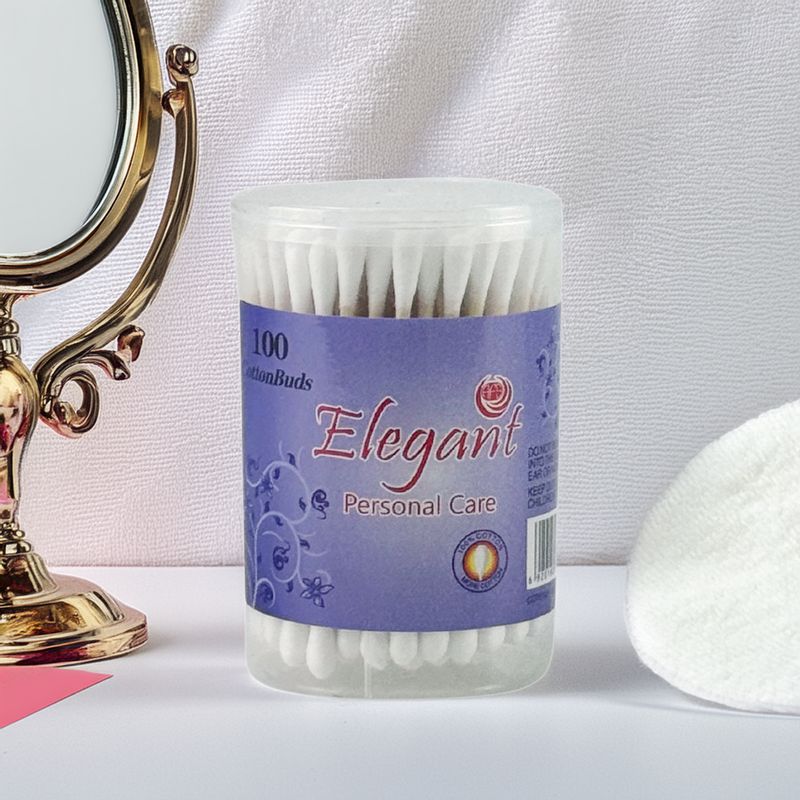 Cotton buds, Elegant, 100 pcs.