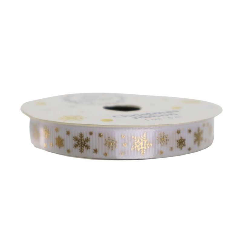 New Year\'s packing tape, Snow fantasy, 1 cm x 5 m, in assortment