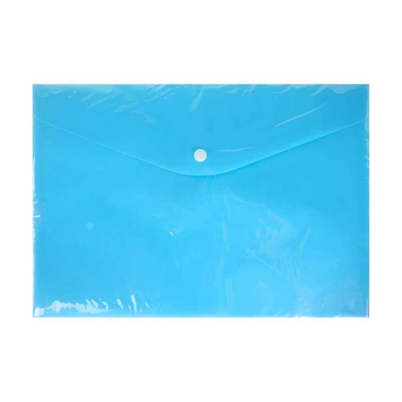 A4 PP FILE FOLDER Block&Note-Blue