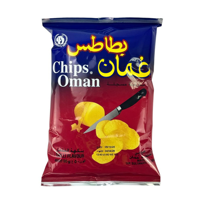 Chips Oman Spicy, 50 g
