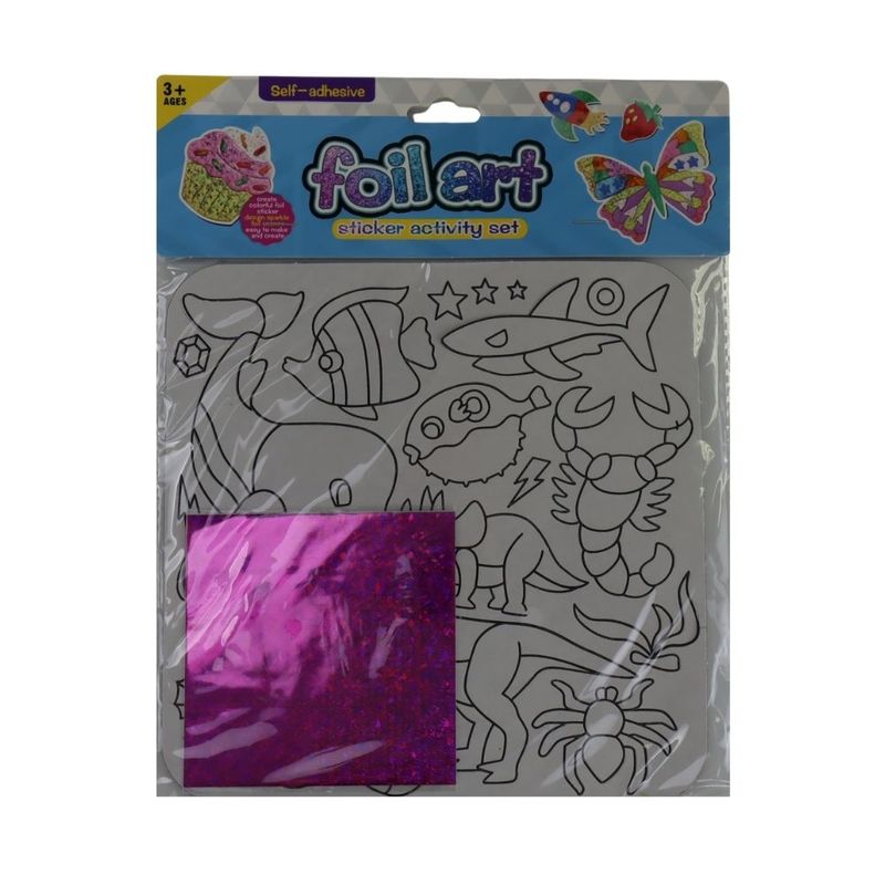 DIY FOIL ART STICKER KIT