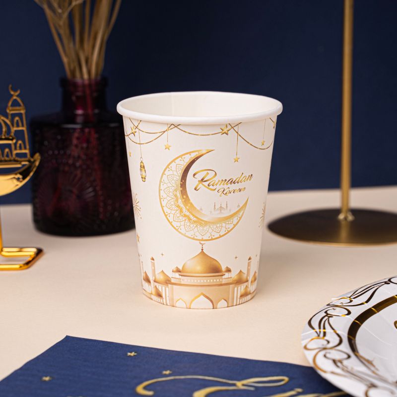 Paper cups \"Ramadan\", 8 pcs., in assortment