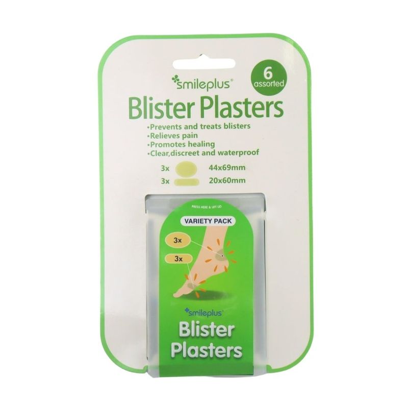 Hydrocolloid plasters, 6 pcs