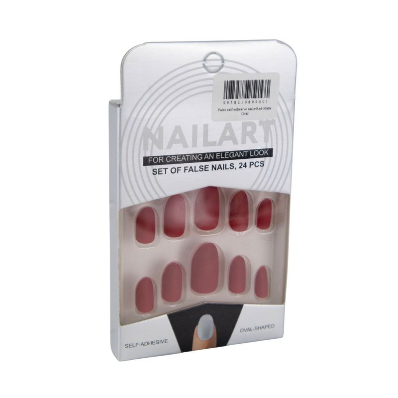 False self-adhesive nails