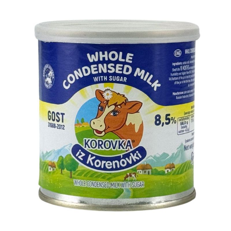 Condensed milk, Korovka Iz Korenovki, 360 g