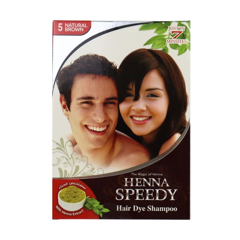 Henna Speedy Hair Dye 30 Ml 5 Brown