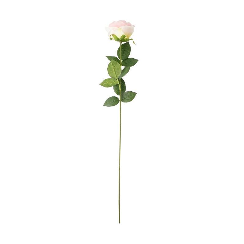 ARTIFICIAL FLOWER ROSE 50cm-Pink