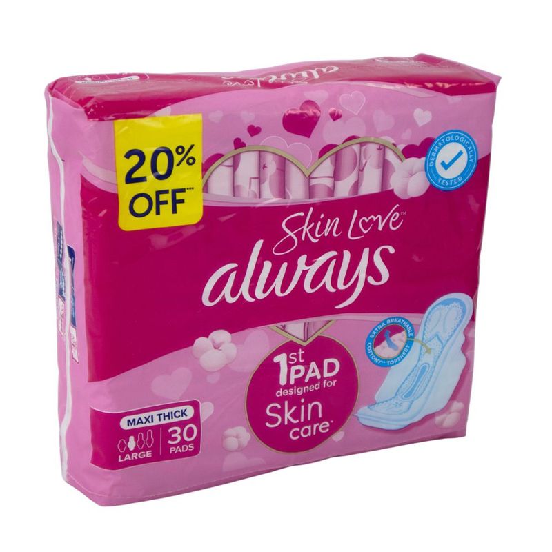 Pads \"Cotton Touch Feel\", Always, 30 pcs.