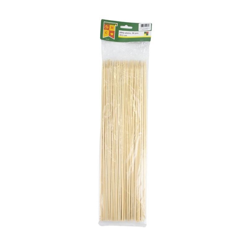 BBQ sticks, 50 pcs, BARBEQUE HC HOME COOK-Beige