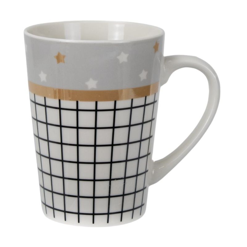 Ceramic mug, 540 ml, o\'Kitchen-Grey-Mountain
