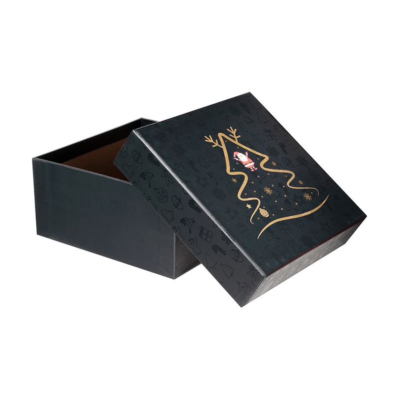New Year gift box, Snow fantasy, 16.8x16.8x8 cm, assorted