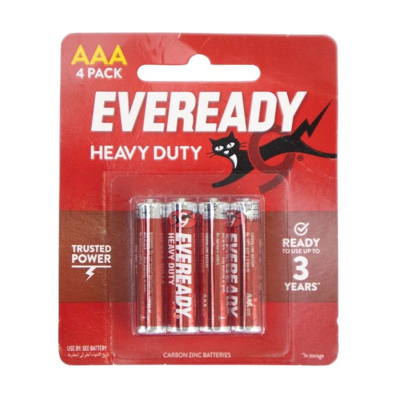 Eveready battery  AAA,4 pcs