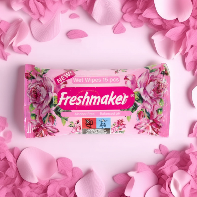 Wet wipes, Freshmaker, 15 pcs.