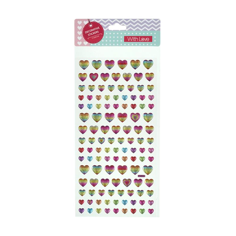 Decorative stickers, in assortment