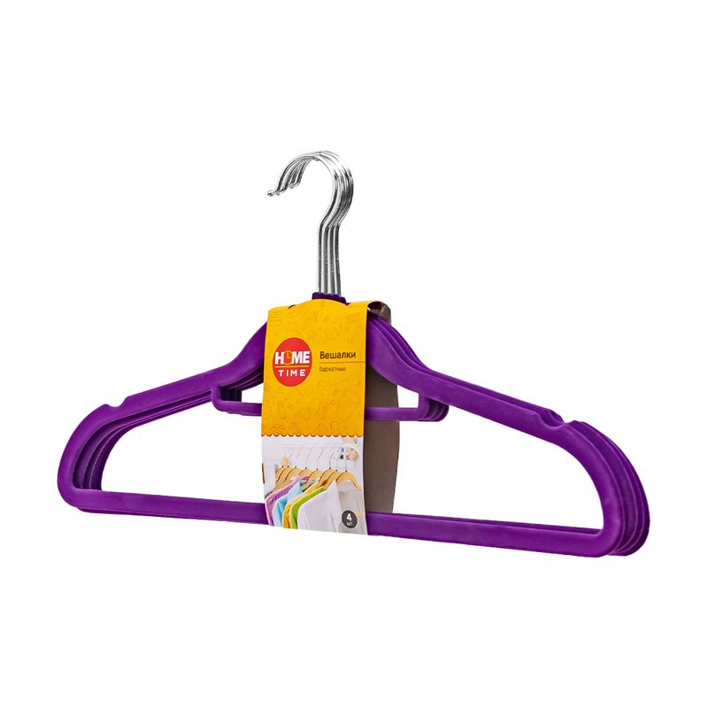 Velvet hangers,4pcs sets