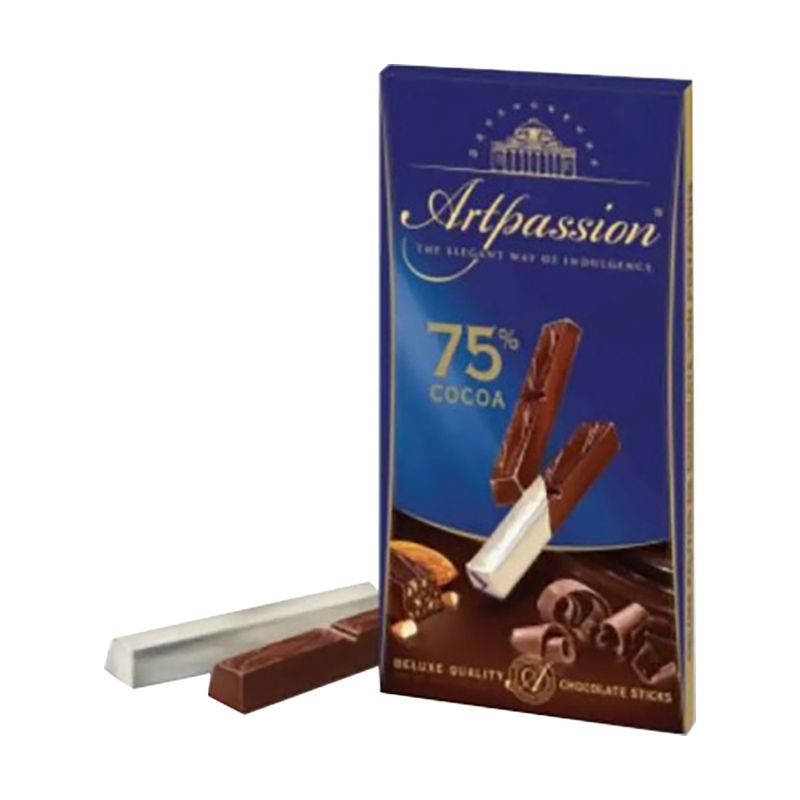 Choco sticks, Artpassion, almonds, 75%, 100 g