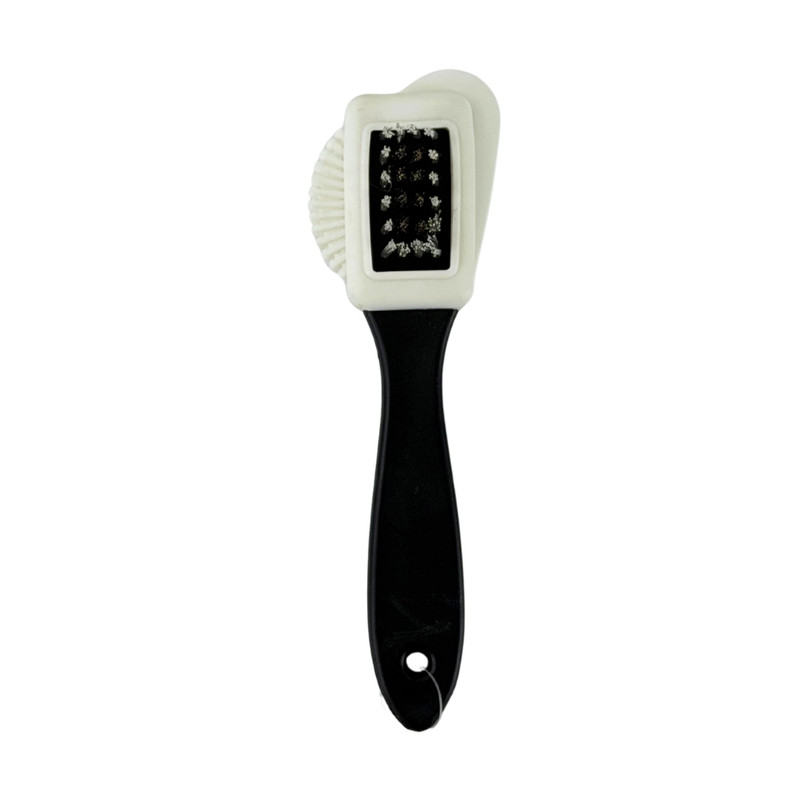 4-way shoe brush