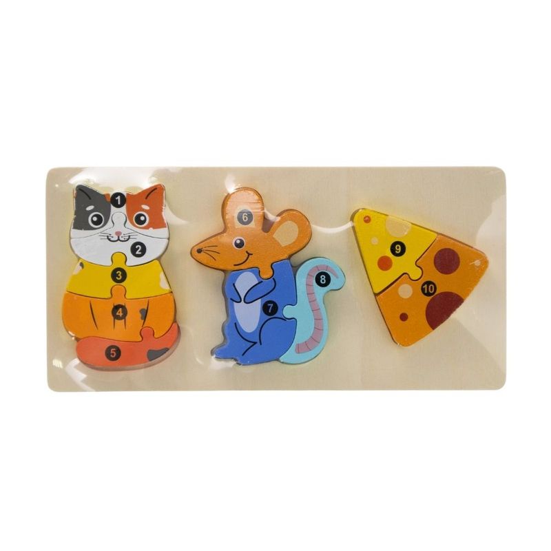 WOODEN PUZZLE ANIMALS