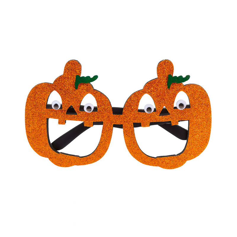 Halloween glitter glasses, assorted