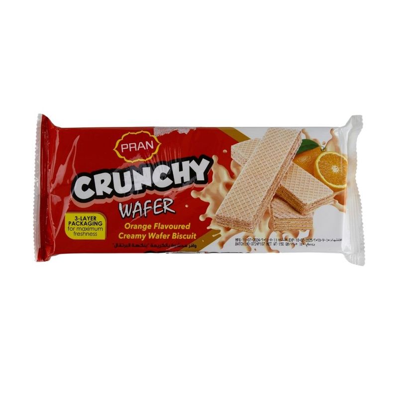 Pran Crunch Assorted Wafer 150G