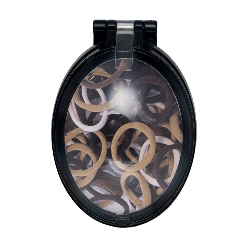 Foldable Hair Comb With Mirror