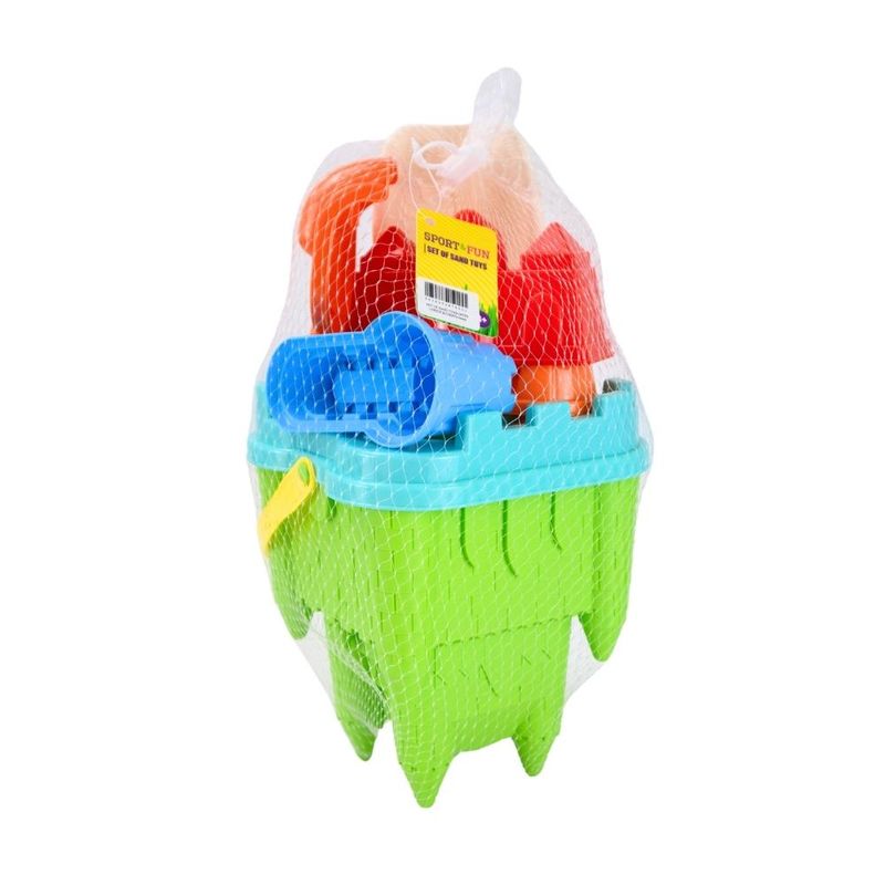 SET OF SAND TOYS (WITH СASTLE BUCKET)