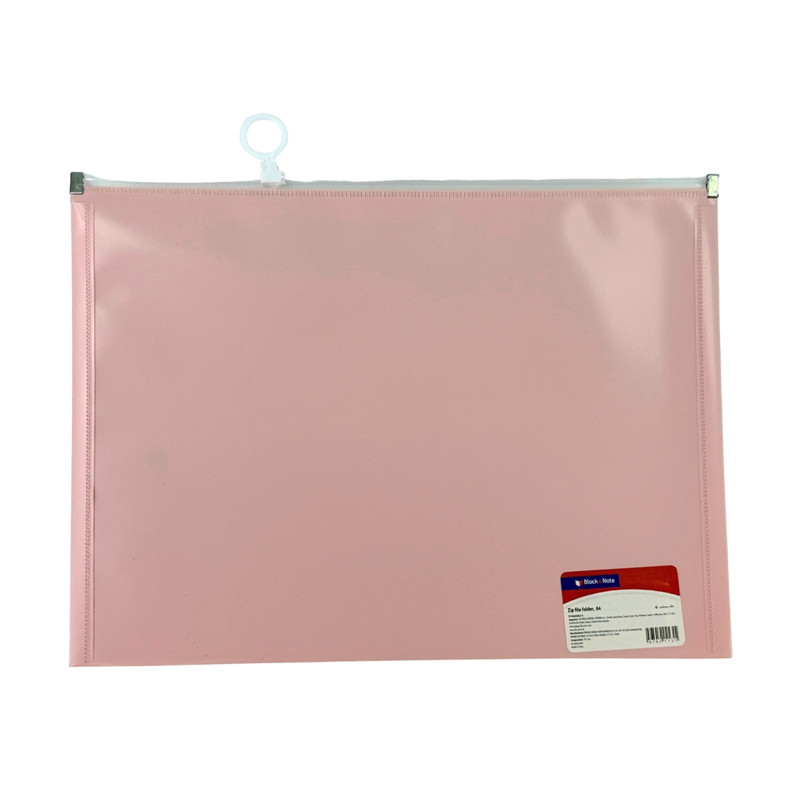 Zipper file folder, Block&Note, A4, multiple variants