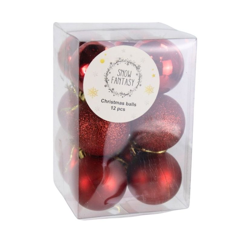 Christmas balls, 12 pcs.