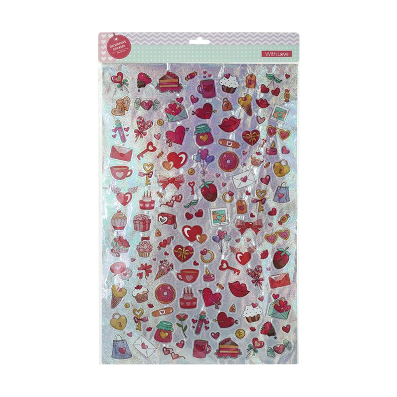 Decorative stickers, in assortment
