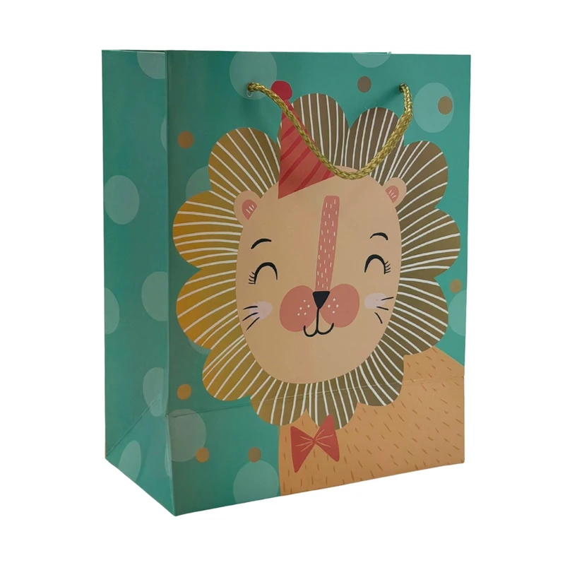 Gift bag "Animals", 18*23*10 cm, assorted