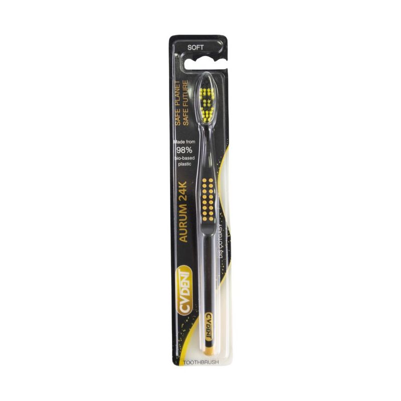 Toothbrush \"Aurum 24K Soft\", CV Dent