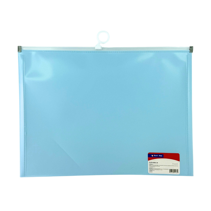 Zipper file folder, Block&Note, A4, multiple variants