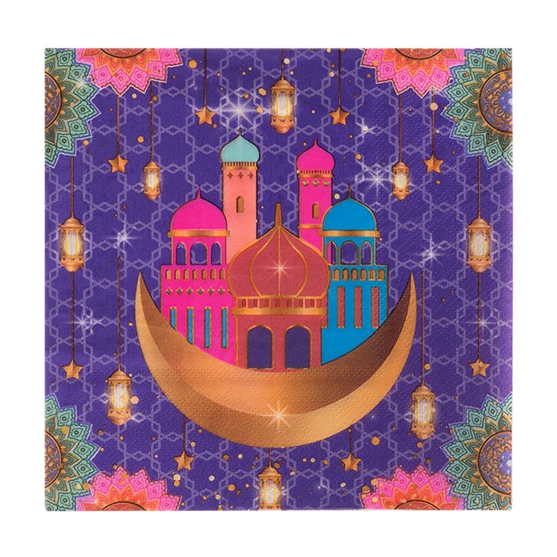 Paper napkins \"Ramadan\", 10 pcs., in assortment